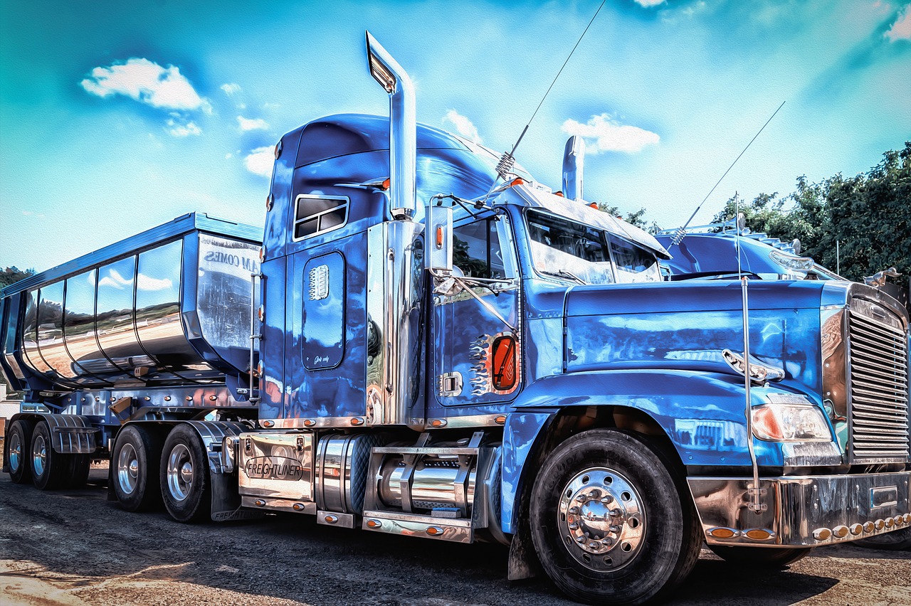 American Blue Truck