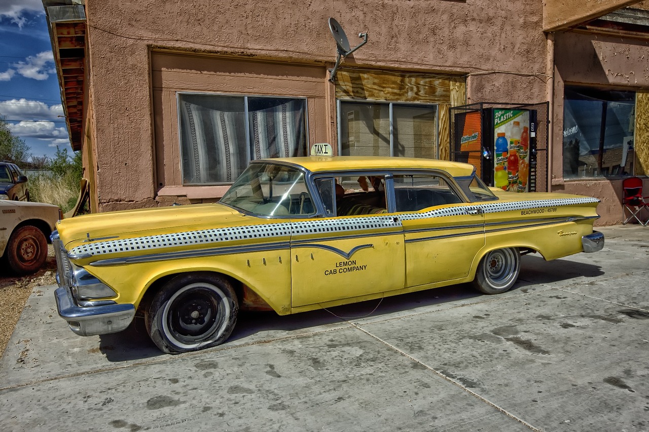 Classic Yellow Taxi